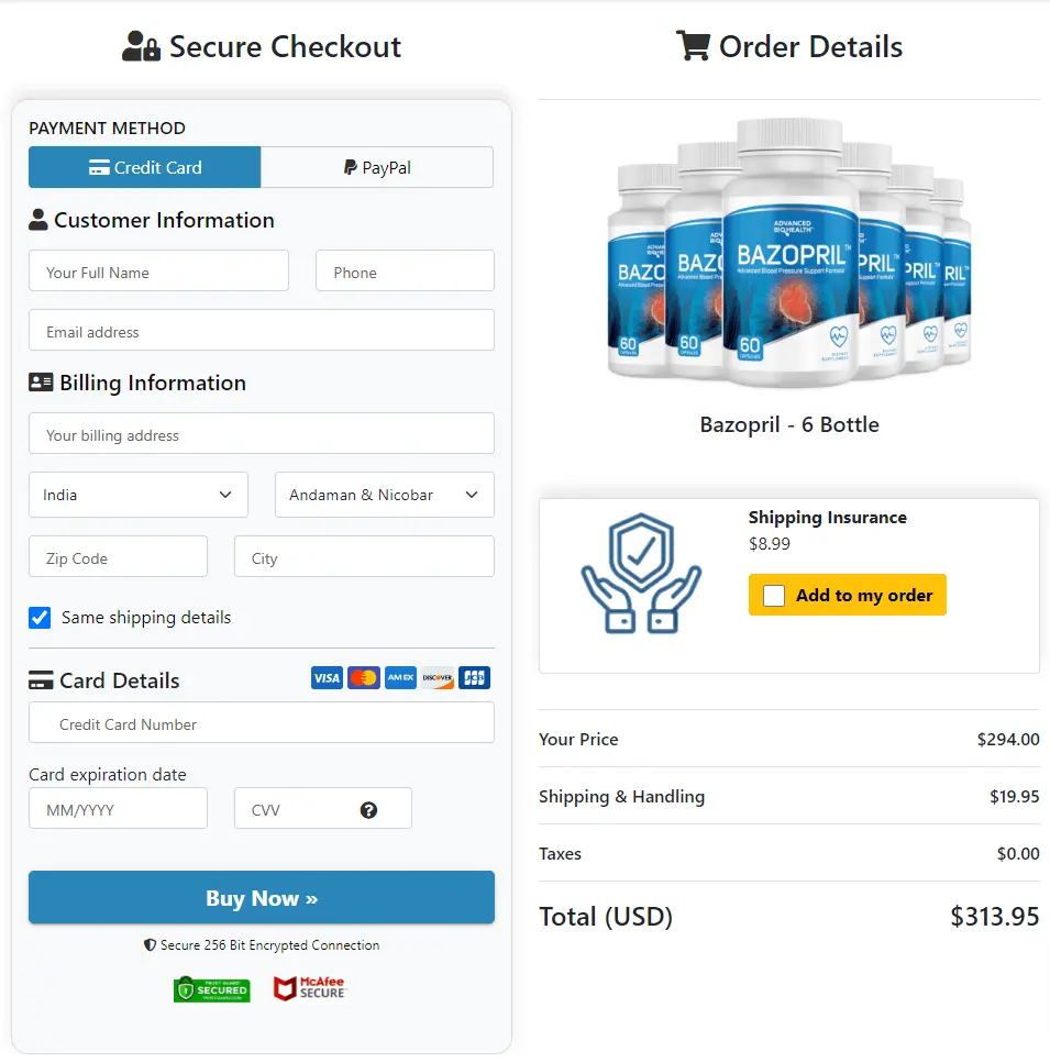 bazopril order online